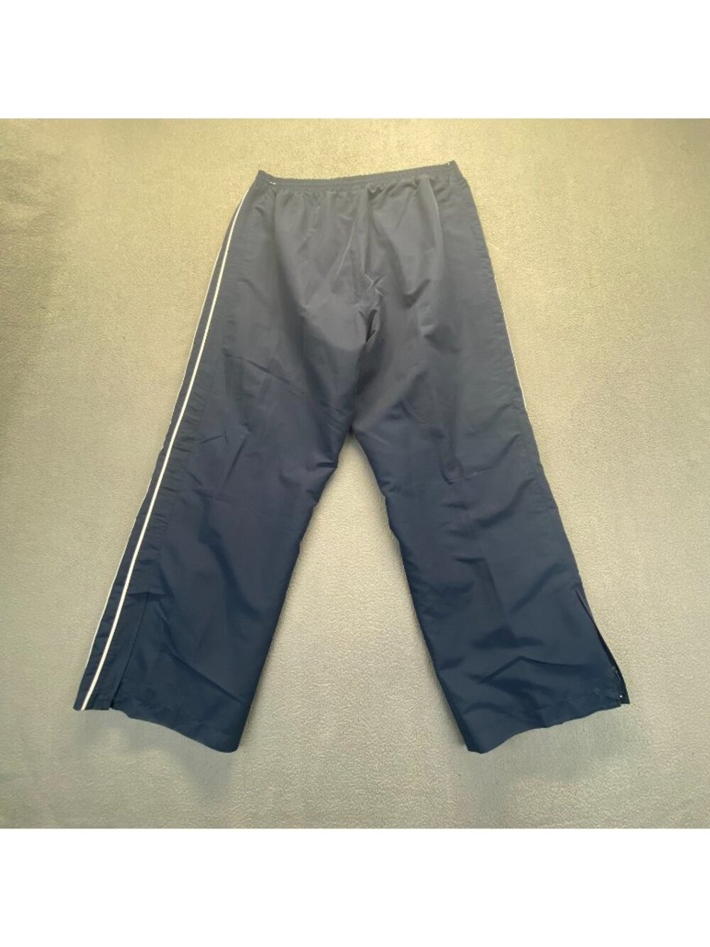 Vintage Reebok Pants Mens XL Navy  90s Y2K Parachute Track Windbreaker Lined